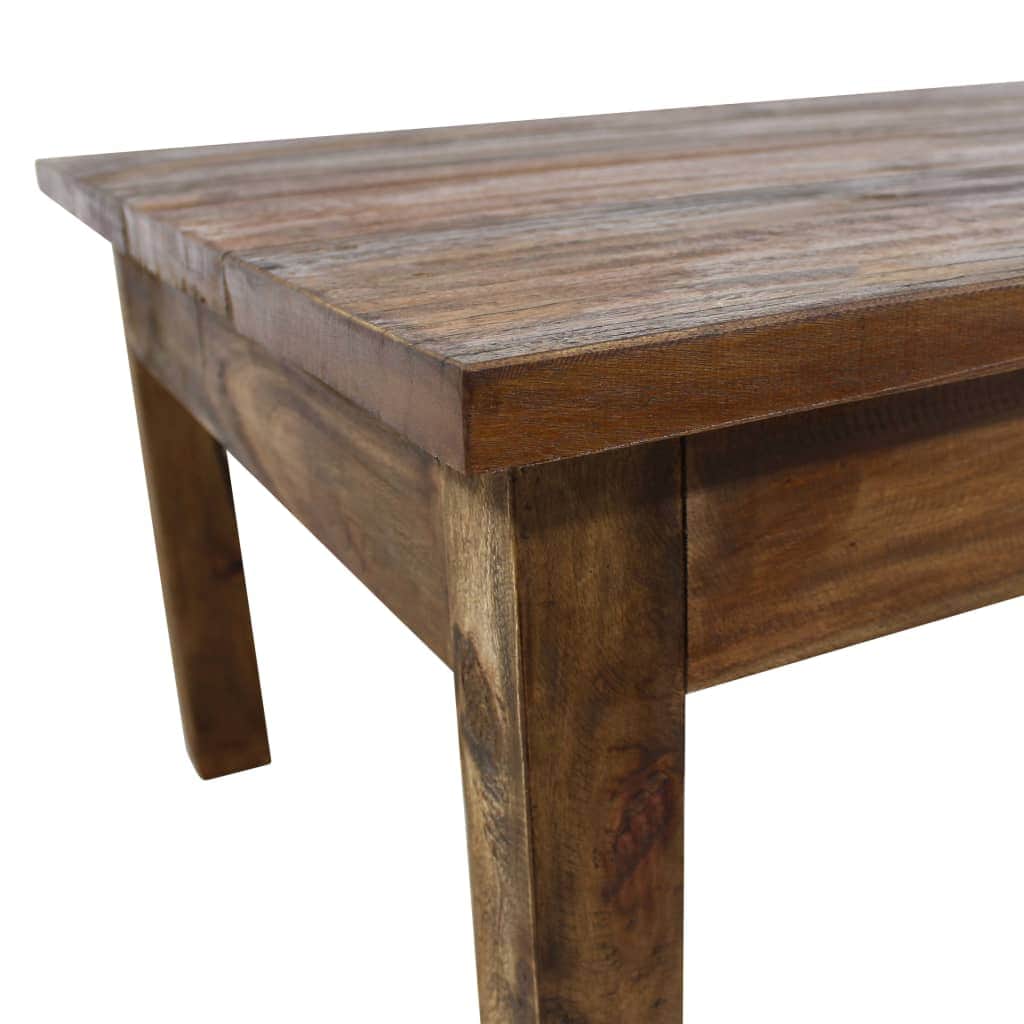 Coffee Table, Solid Reclaimed Wood
