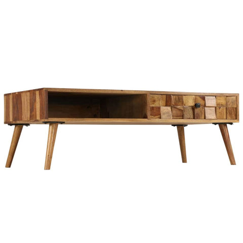 Coffee Table Solid Sheesham Wood with Honey Finish