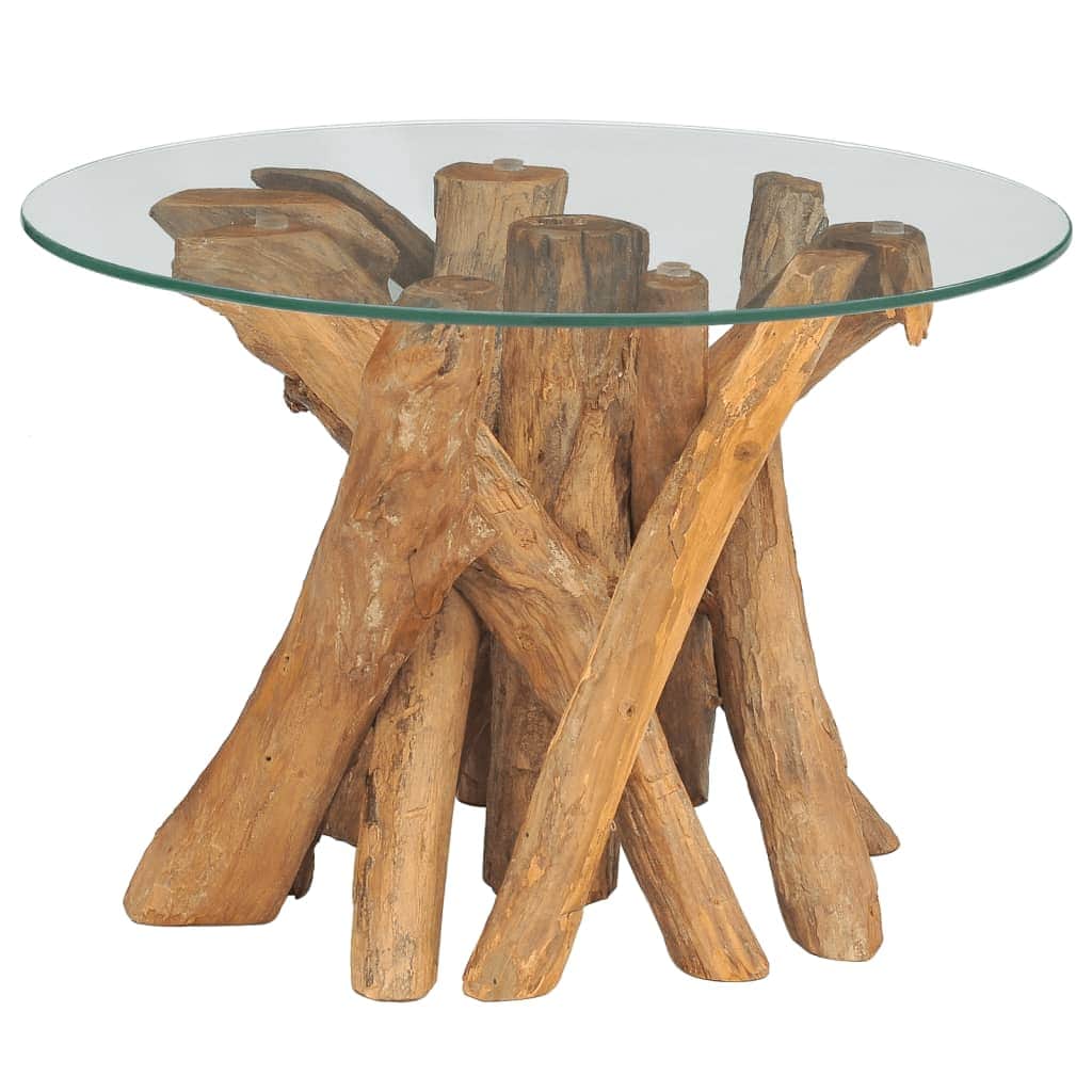 Coffee Table Solid Teak 60 cm