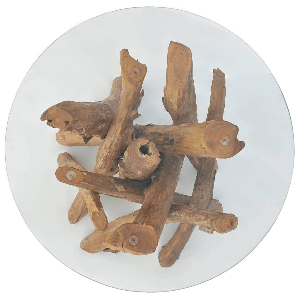 Coffee Table Solid Teak 60 cm