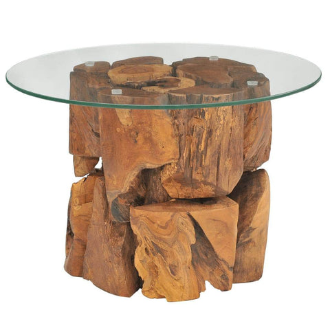 Coffee Table Solid Teak 60 cm