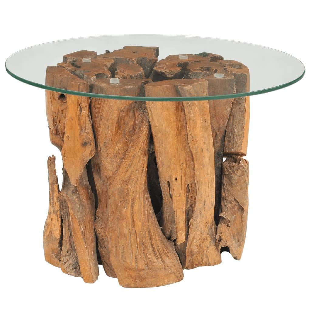 Coffee Table Solid Teak 60 cm