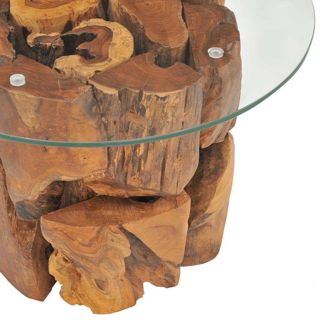 Coffee Table Solid Teak 60 cm