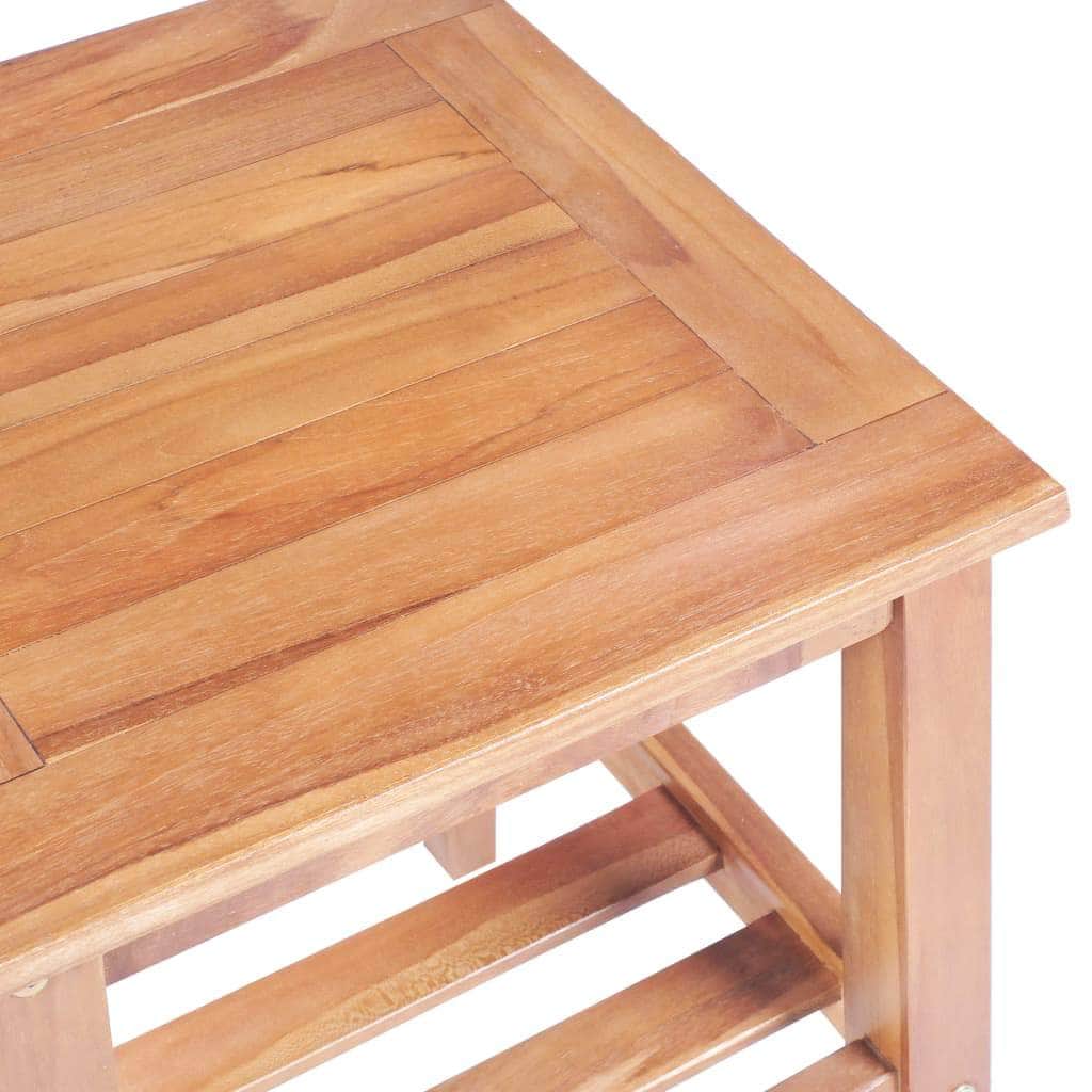 Coffee Table Square Solid Teak - Simple deals