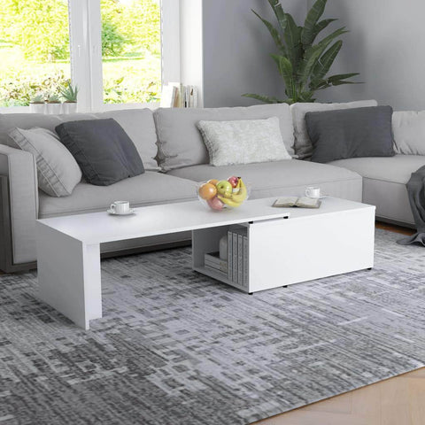 Coffee Table White 1 Chipboard