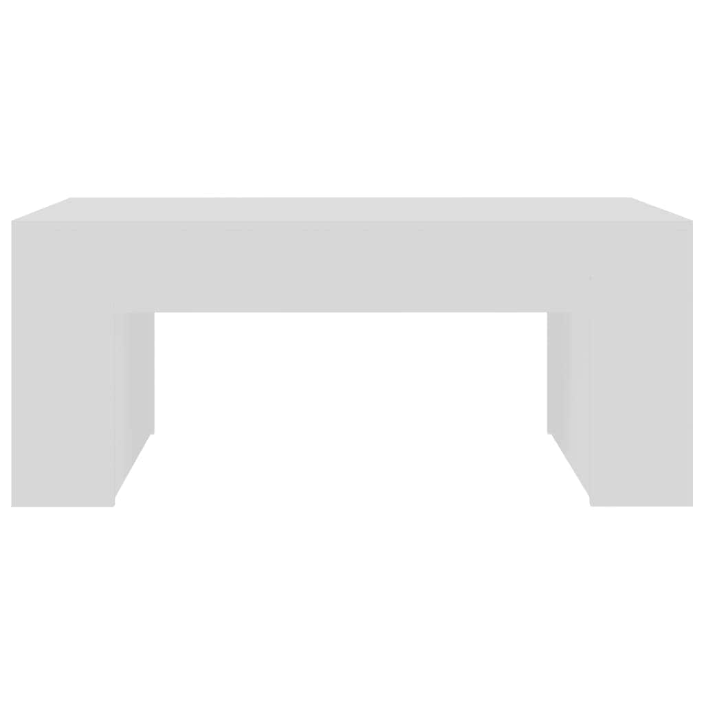 Coffee Table White Chipboard