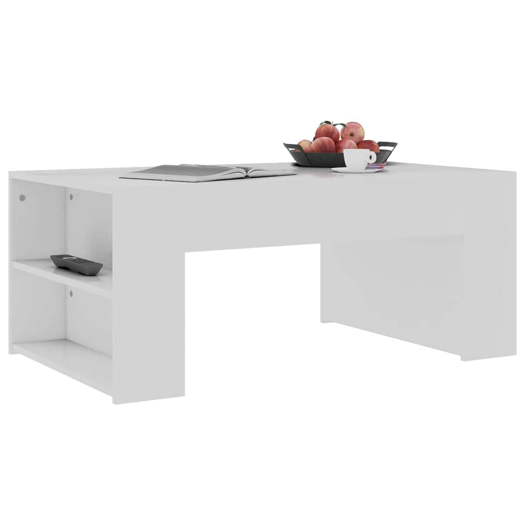 Coffee Table White Chipboard