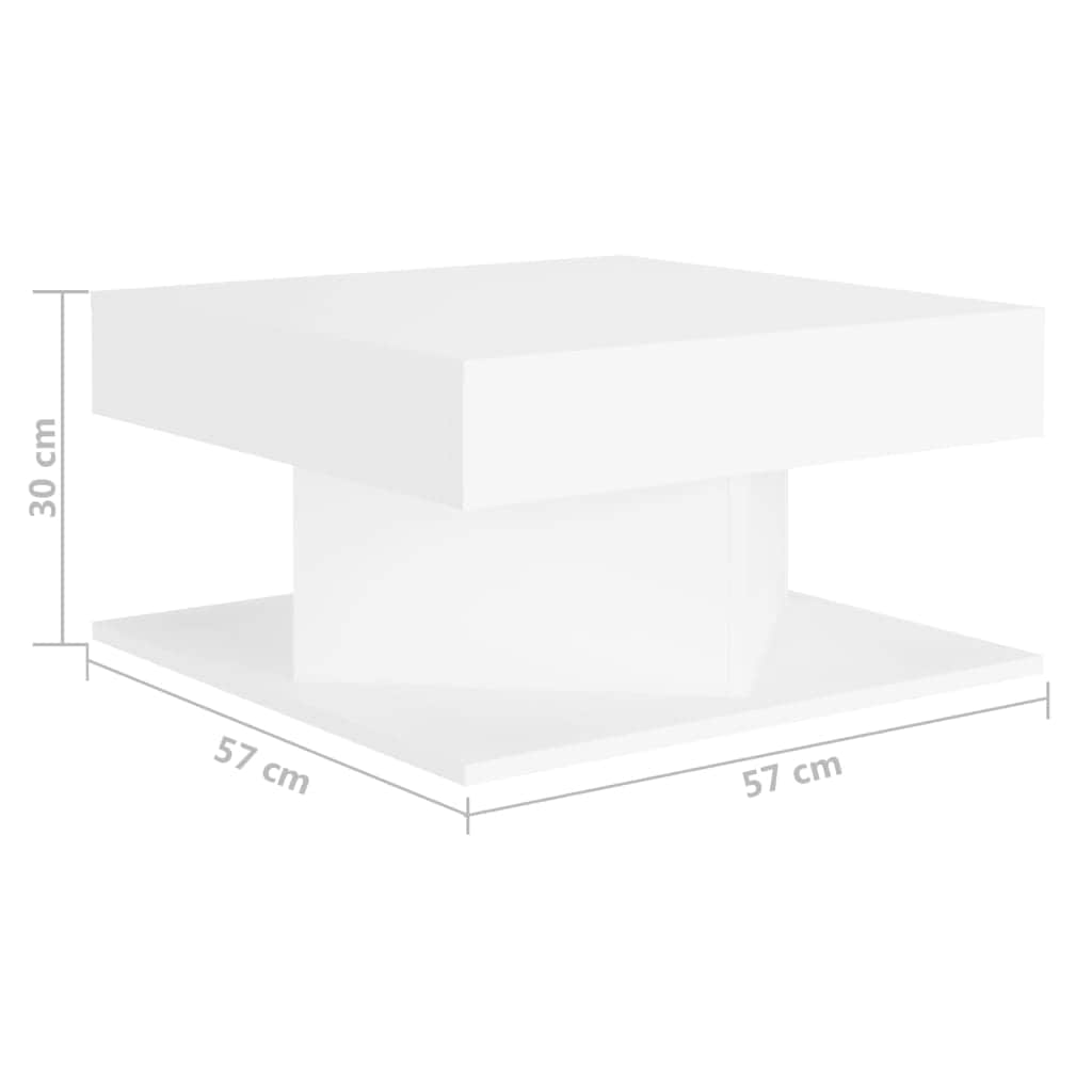 Coffee Table (White) Engineered Wood