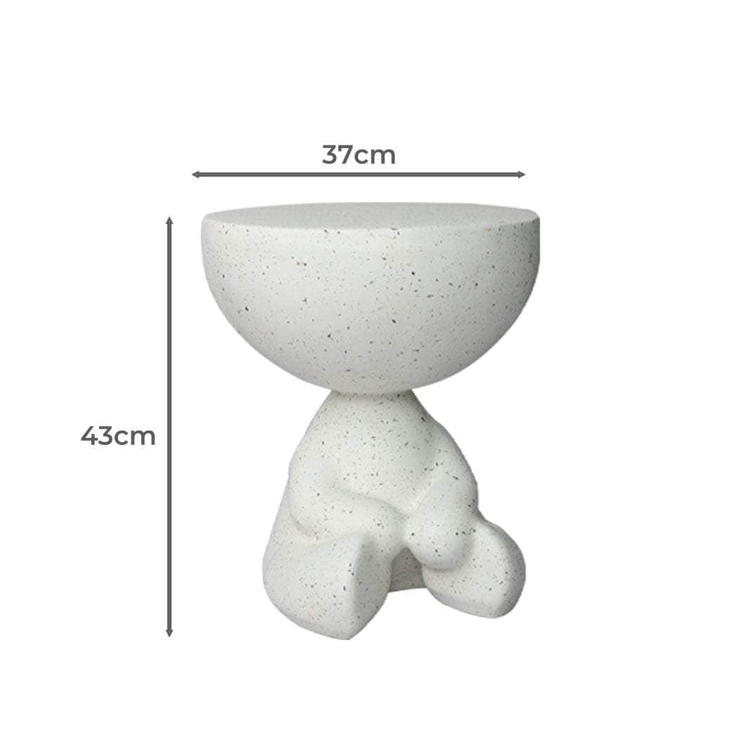 Coffee Tables - Unique Human Shape Bed Sofa Concrete Beige