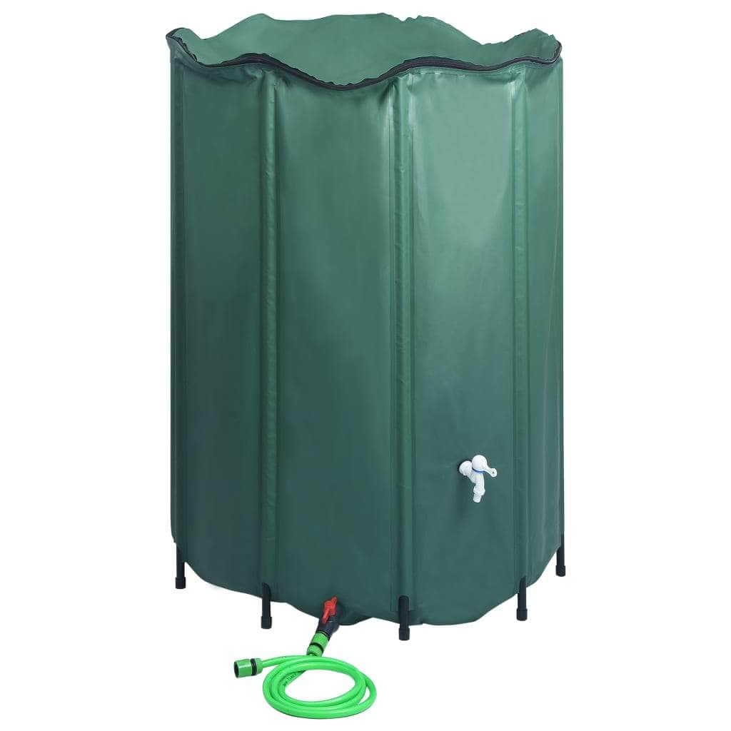 Collapsible Rain Water Tank with Spigot