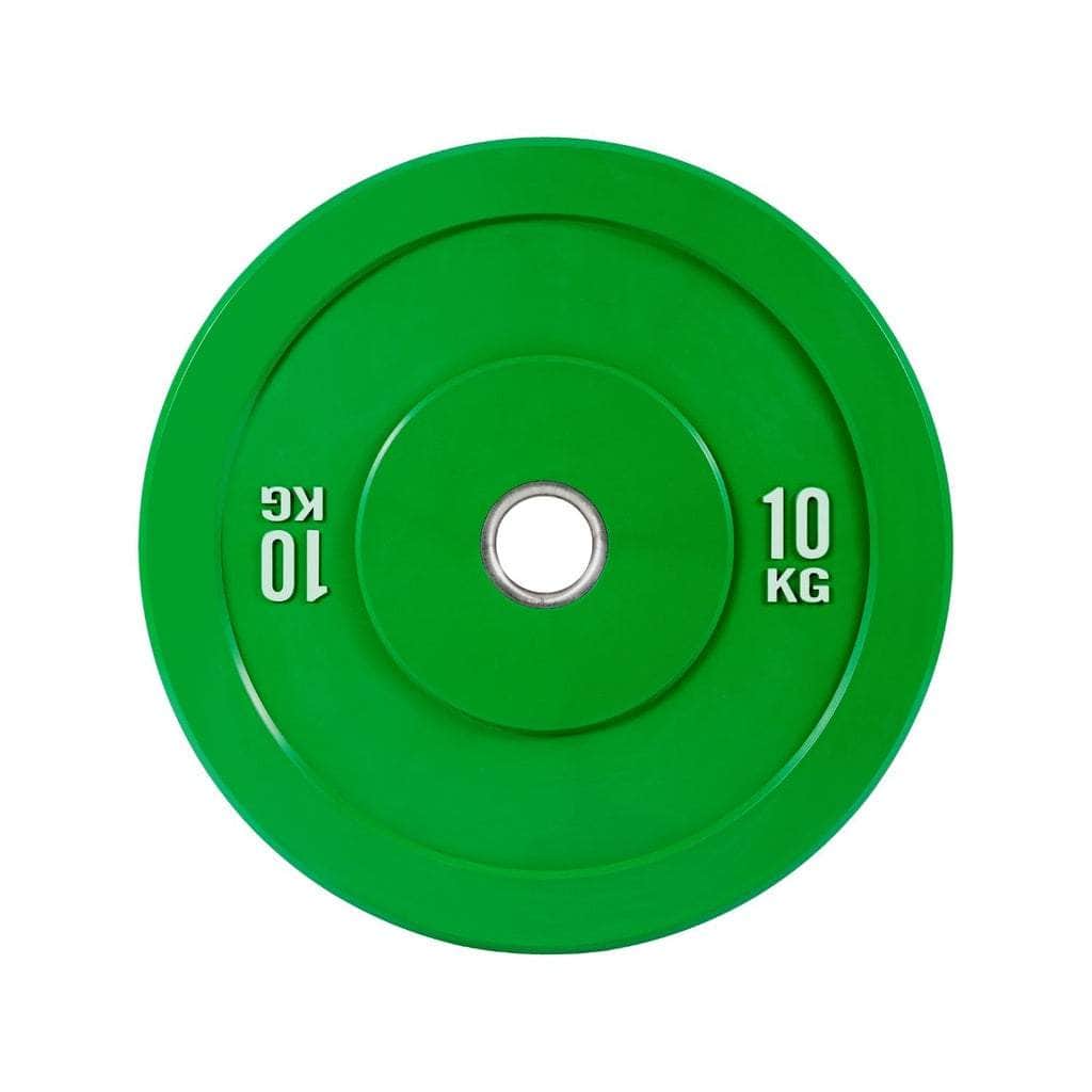 Colour Bumper Plate 10Kg X 2 Green