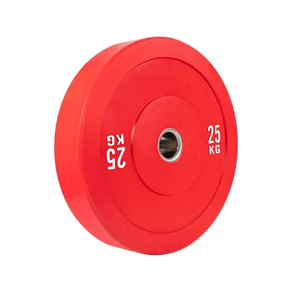 Colour Bumper Plate 25Kg Red