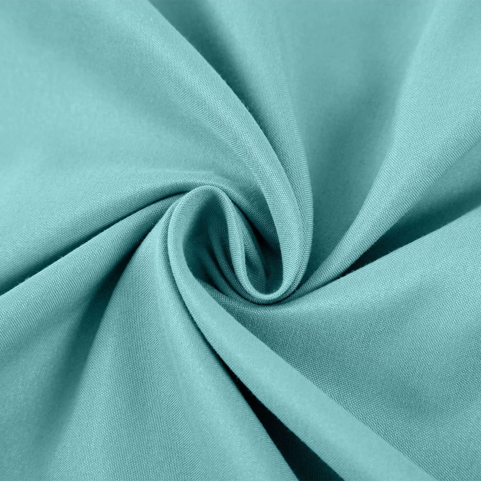Comfort Bamboo Cooling 2000TC Sheet Set Single Aqua