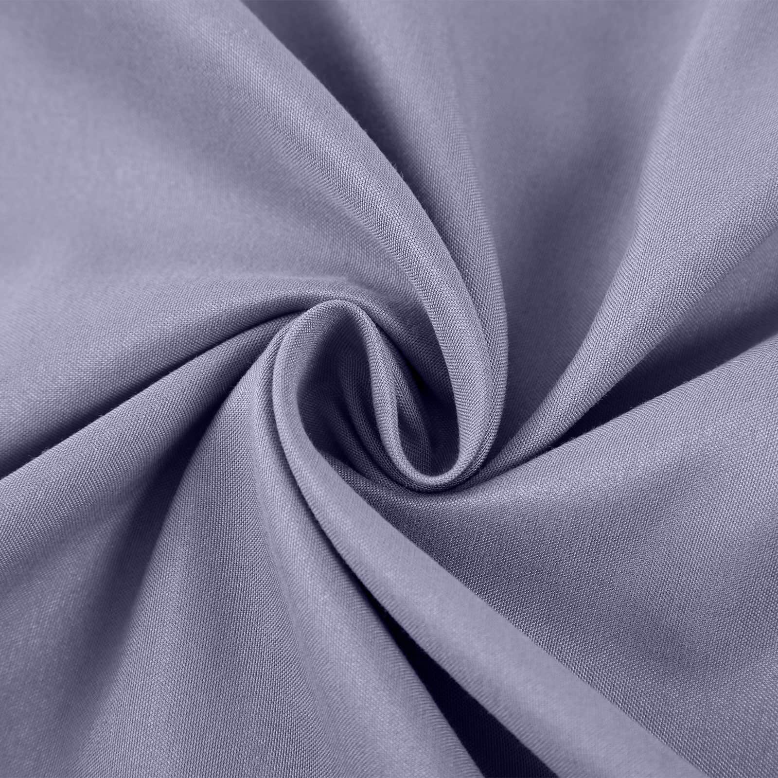 Comfort Bamboo Cooling 2000TC Sheet Set Ultra Soft Bedding - King Lilac Grey