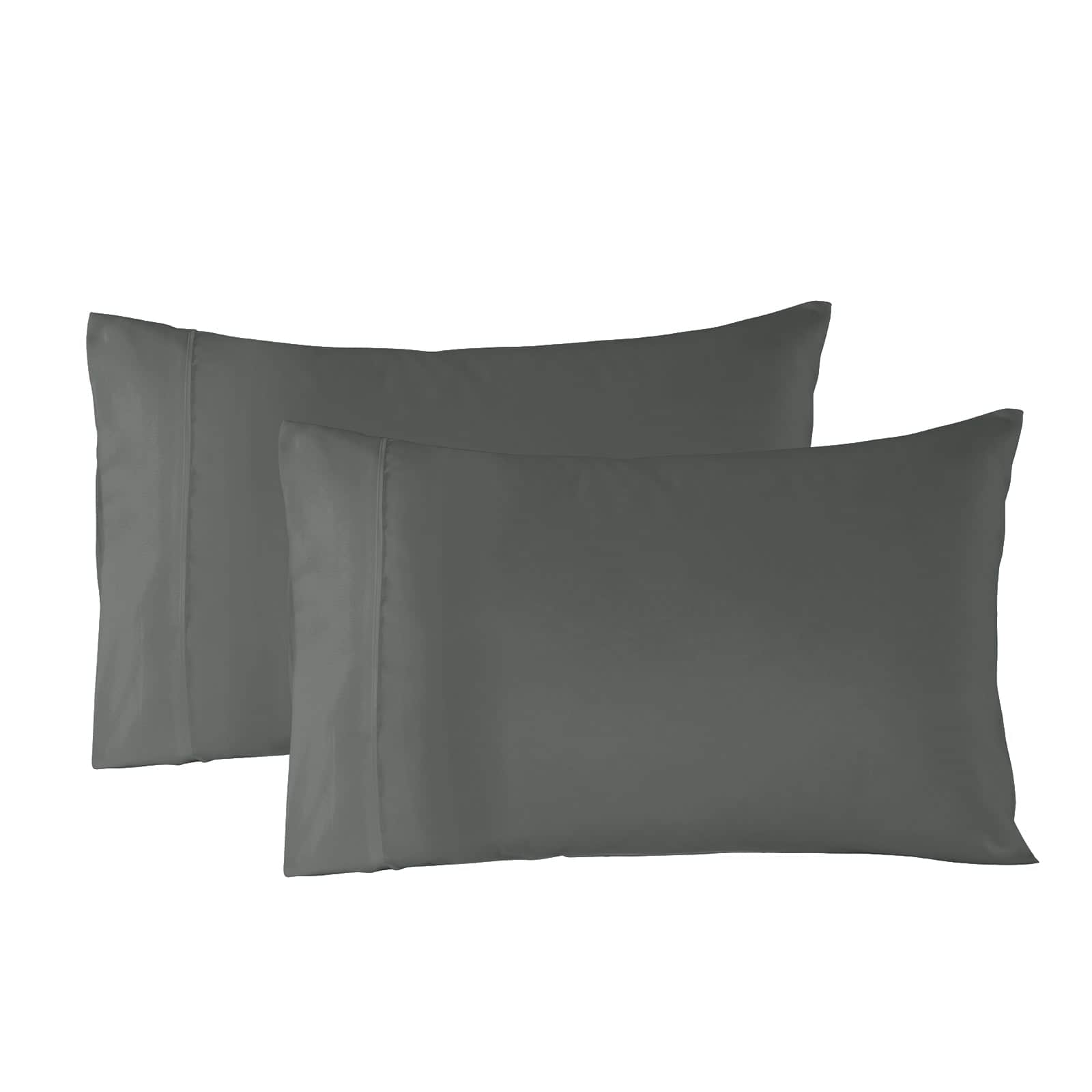 Comfort Blended Bamboo Sheet Set Charcoal King Size Bedding Set, Bamboo finish