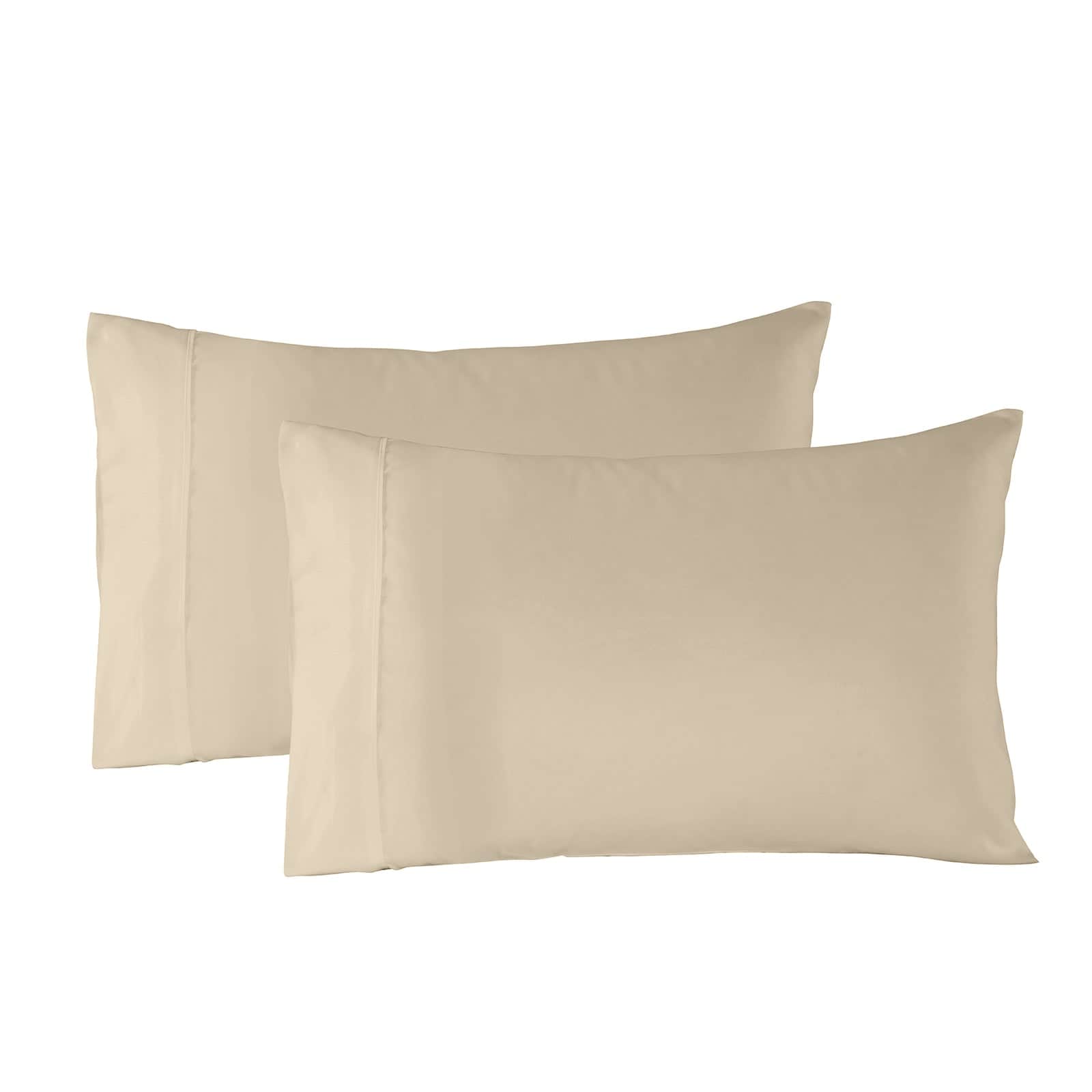 idh - Comfort King Bamboo Sheet Set Dark Ivory Soft Cooling Bed Linen