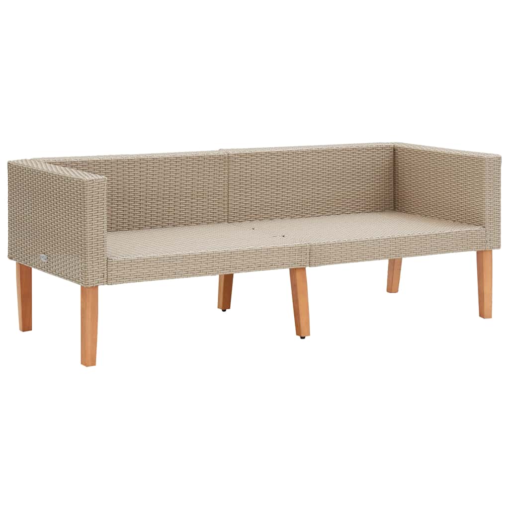 Comfortable 2 Seater Garden Sofa with Lounge Area Essentials