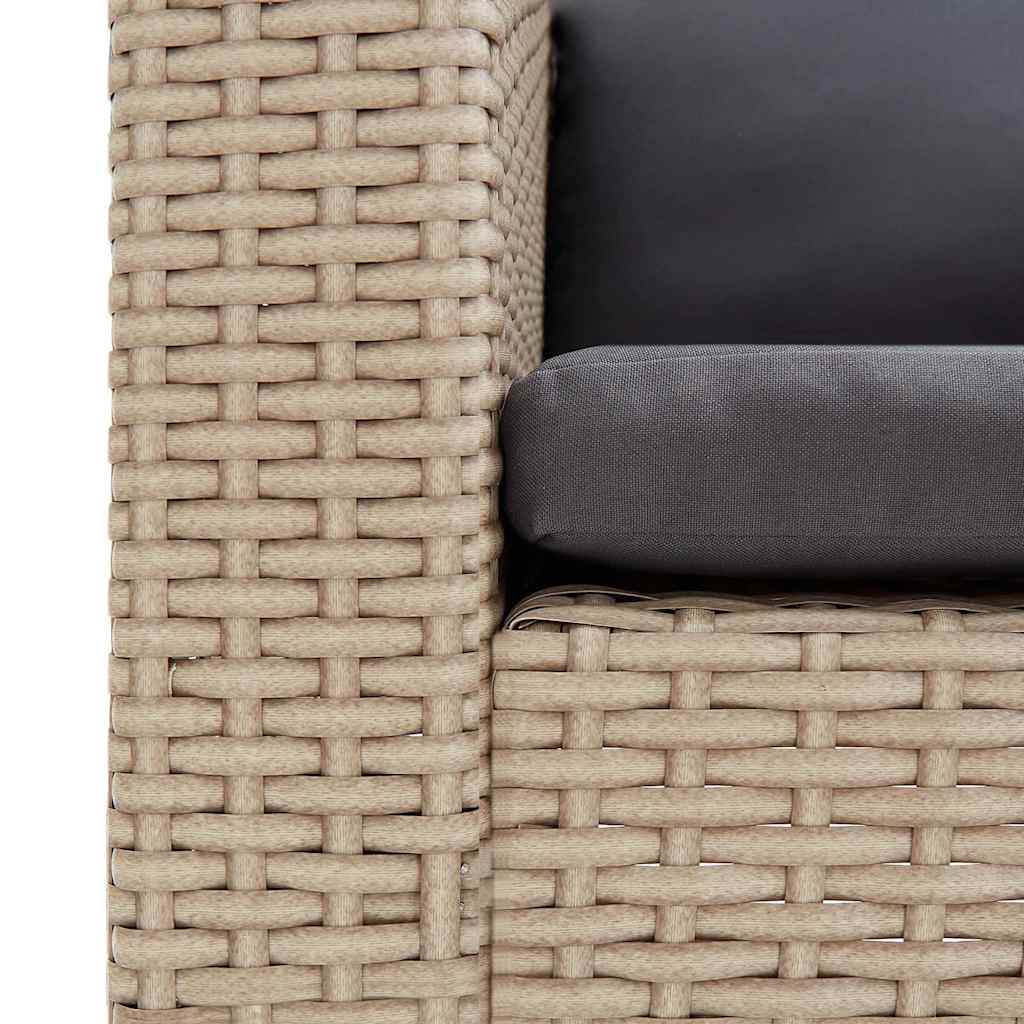 Comfortable 2 Seater Garden Sofa with Lounge Area Essentials