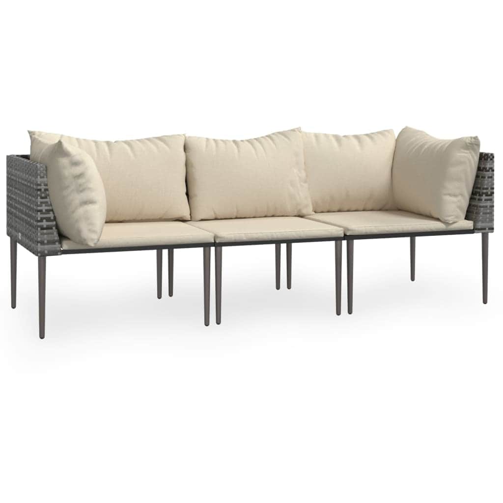 Comfortable 3 Piece Garden Lounge Set Garden Gathering Essentials