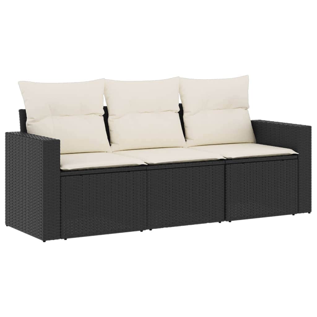 Comfortable 3 Piece Garden Sofa Set Relaxing Seating Home Comfort