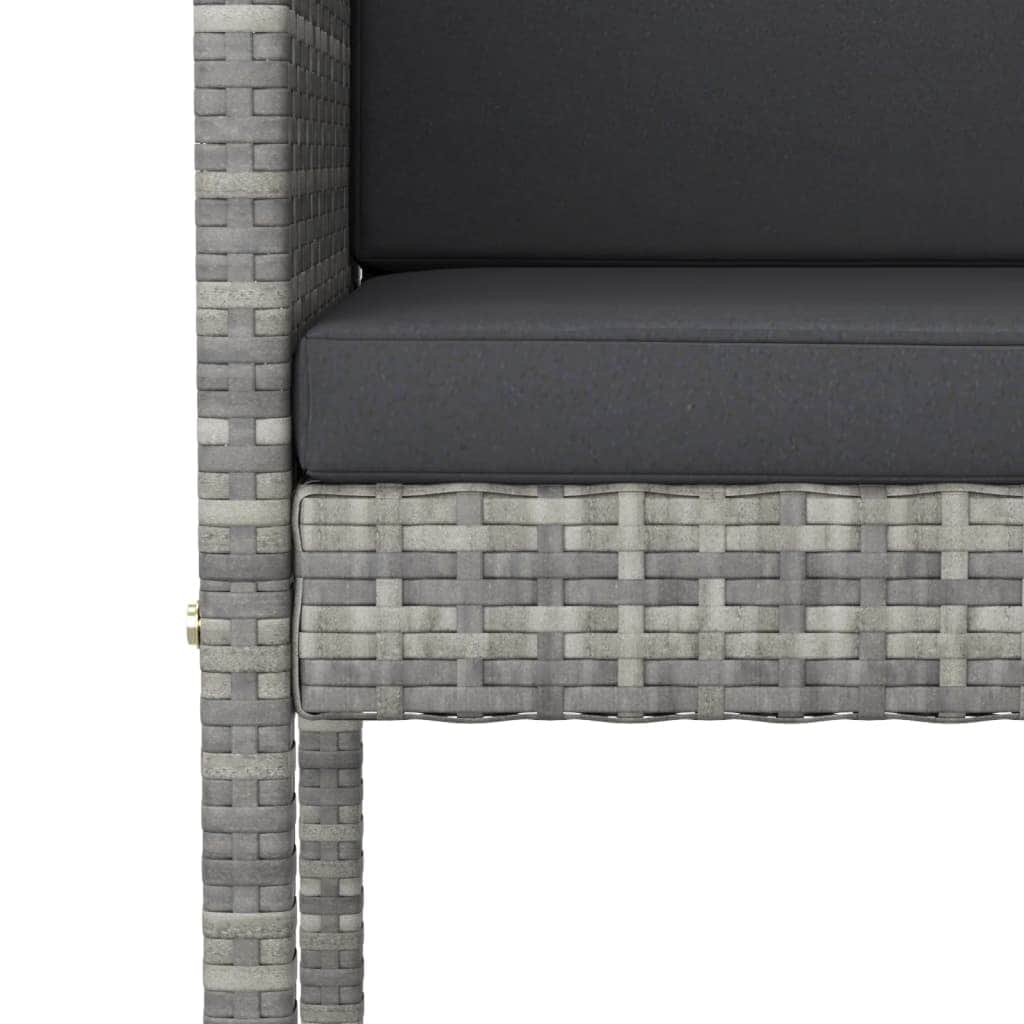 Comfortable Bar Stools 2 pcs with Patio Setup Modern Living
