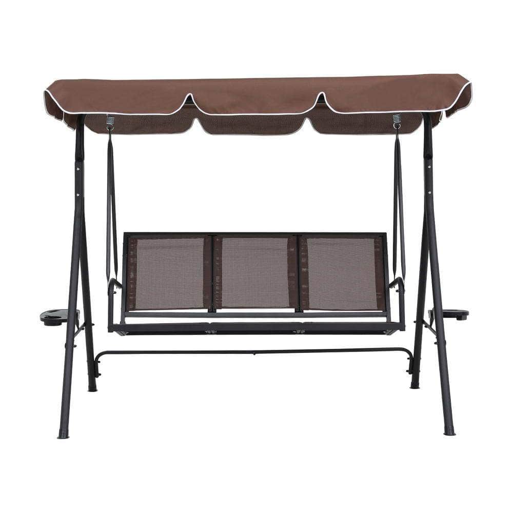 Brown colour - Comfortable Brown Outdoor Swing Chair