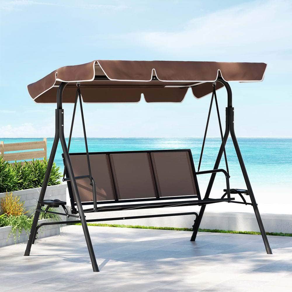 Comfortable Brown Outdoor Swing Chair, Brown colour