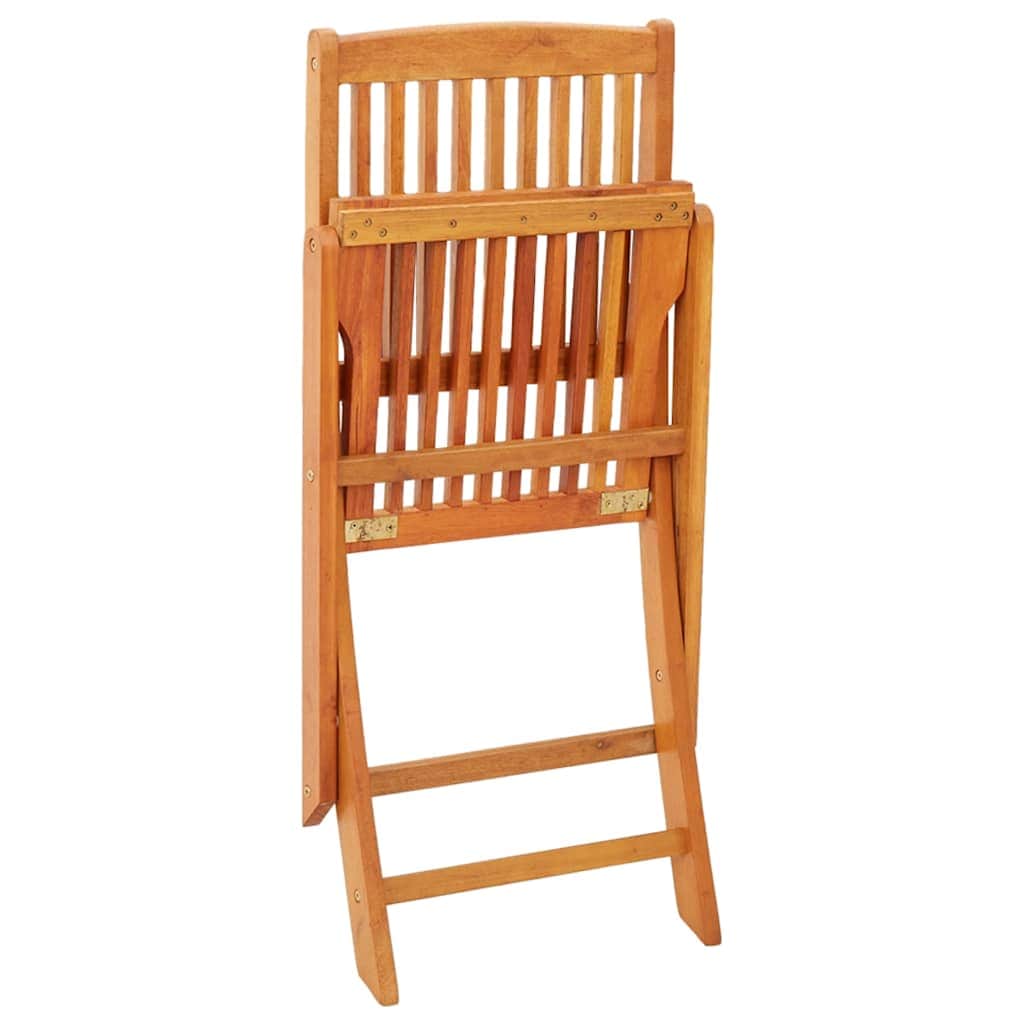 Comfortable Folding Garden Chairs 4 pcs Relaxing Seating Patio Relax