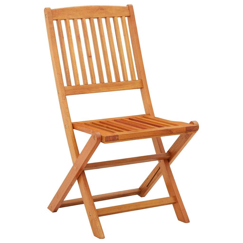 Comfortable Folding Garden Chairs 4 pcs Relaxing Seating Patio Relax