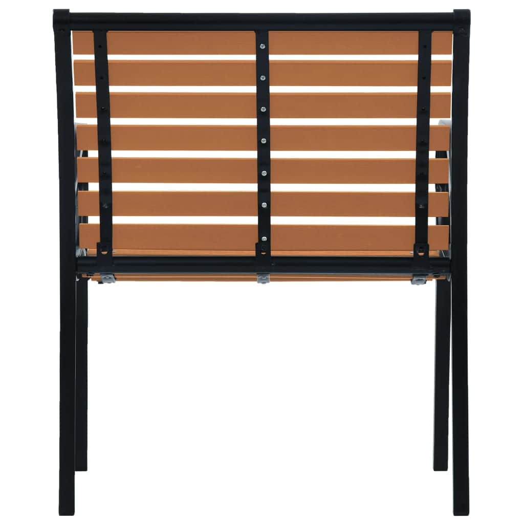Comfortable Garden Chairs 2 pcs Steel Living Space Upgrade Garden Leisure