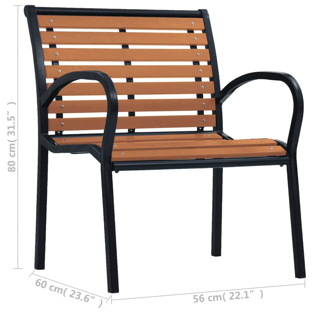 Comfortable Garden Chairs 2 pcs Steel Living Space Upgrade Garden Leisure