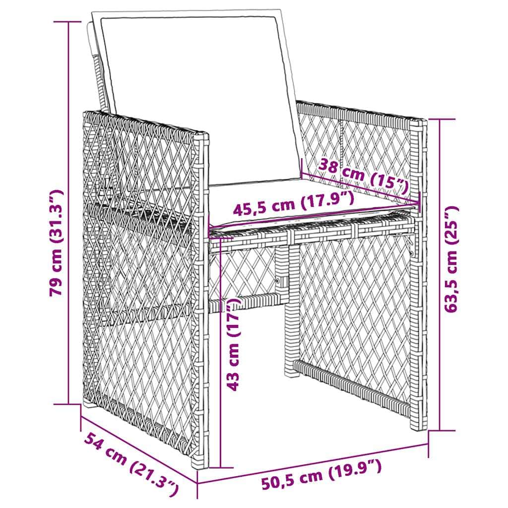 Comfortable Garden Chairs with Cushions 4 Garden Gathering Urban Style