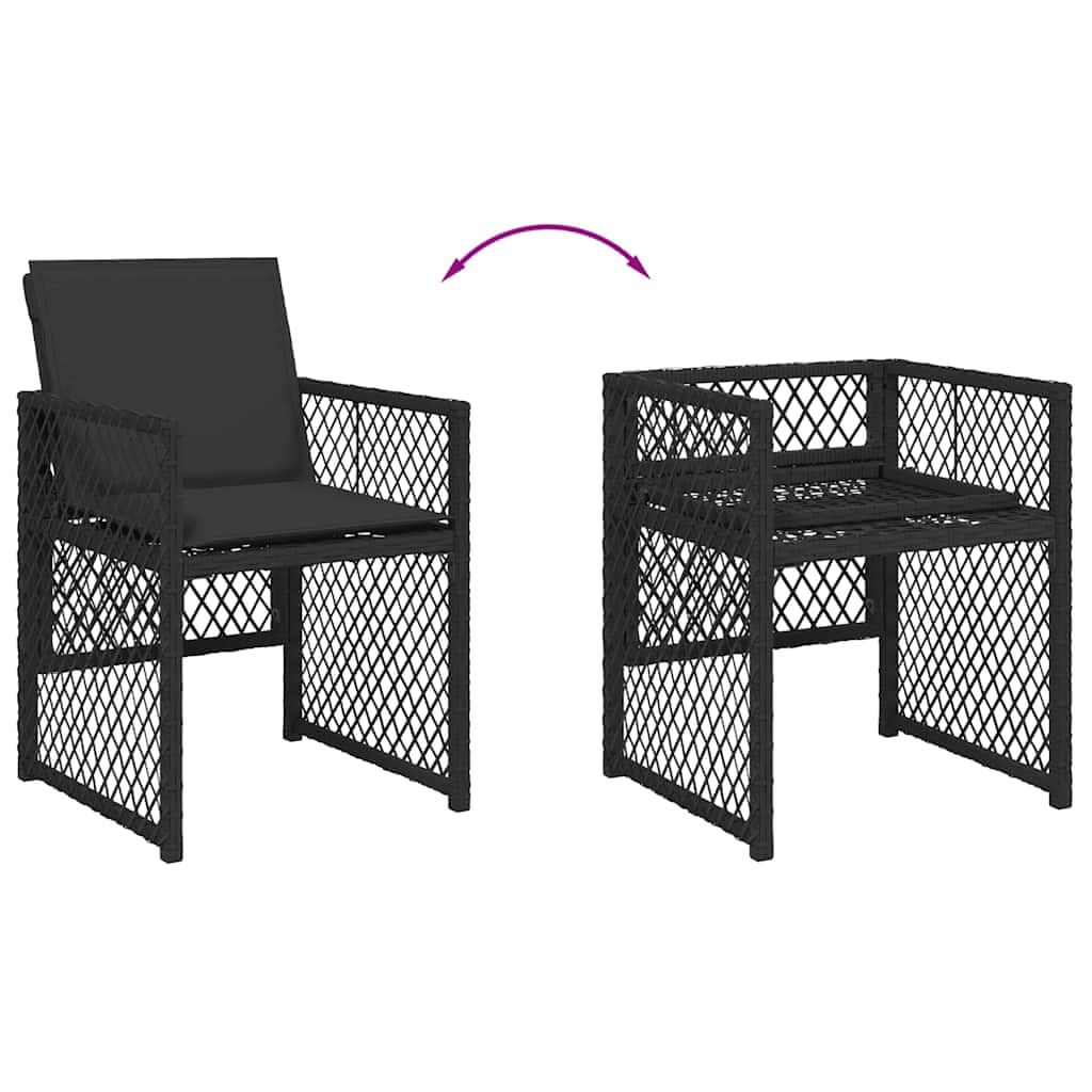 Comfortable Garden Chairs with Cushions 4 Garden Gathering Urban Style