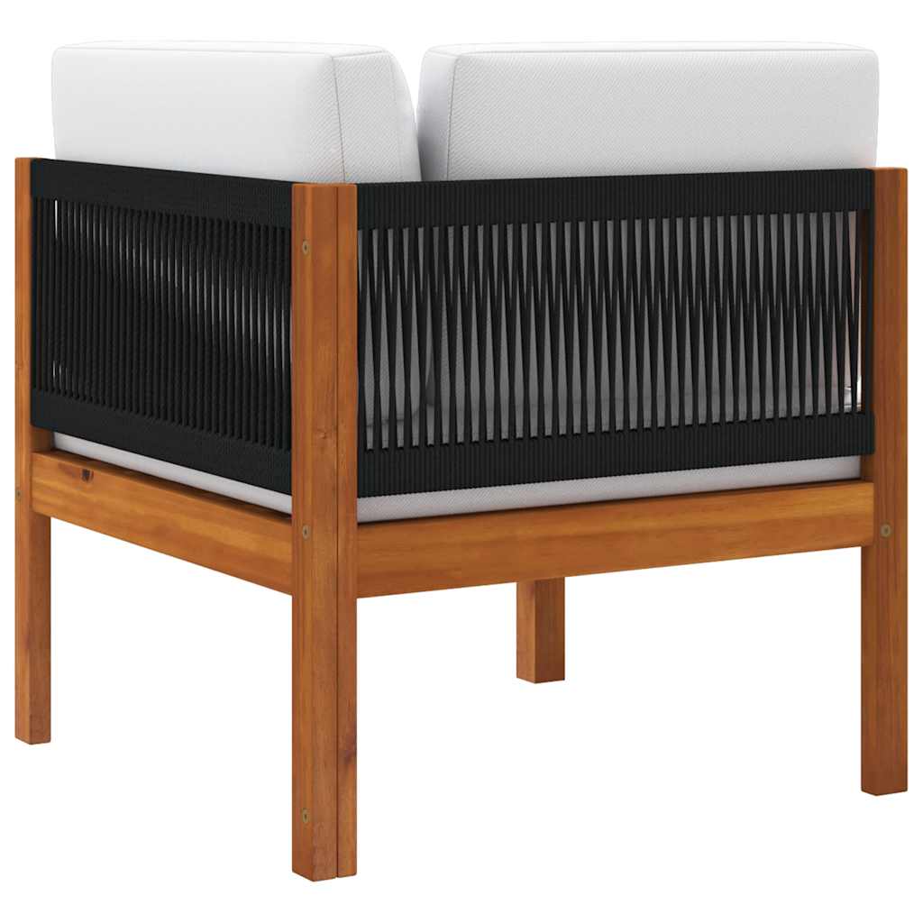 Comfortable Garden Corner Sofas 2 pcs Lounge Area Urban Style