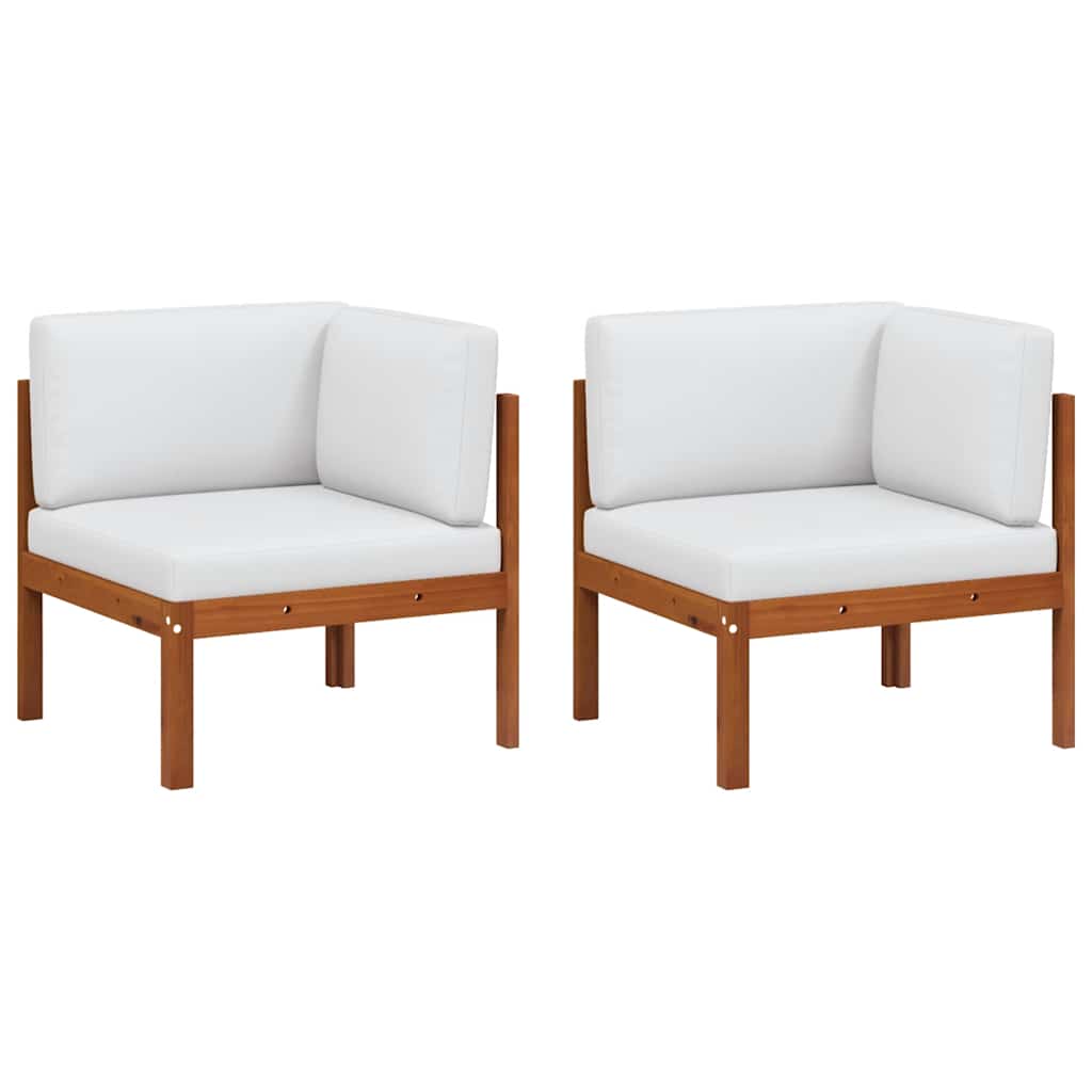 Comfortable Garden Corner Sofas 2 pcs Lounge Area Urban Style