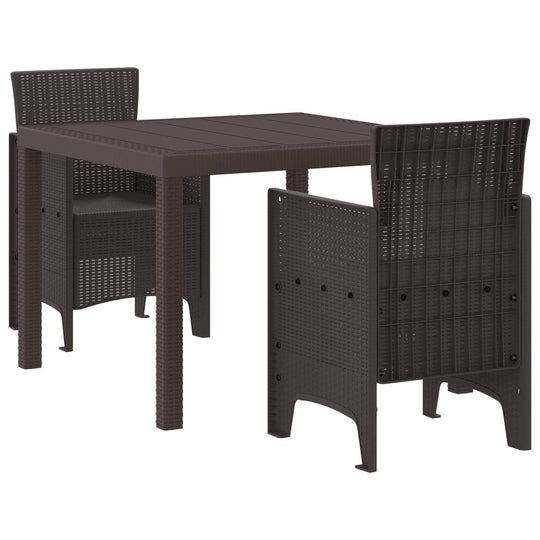 Garden Dining Set 3 pcs Daily Living Essential Leisure