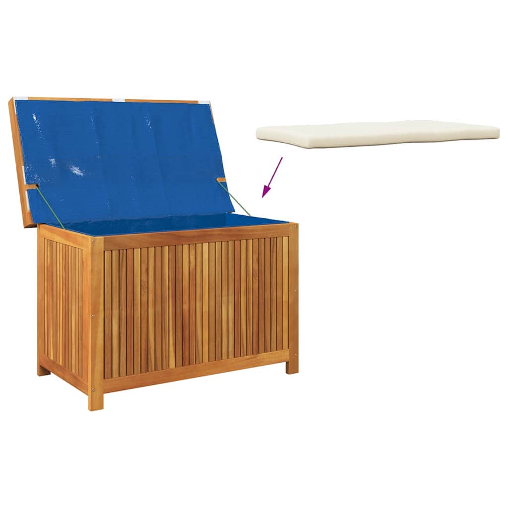 Comfortable Outdoor Cushion Box 90x50x60 5 Patio Setup Evening