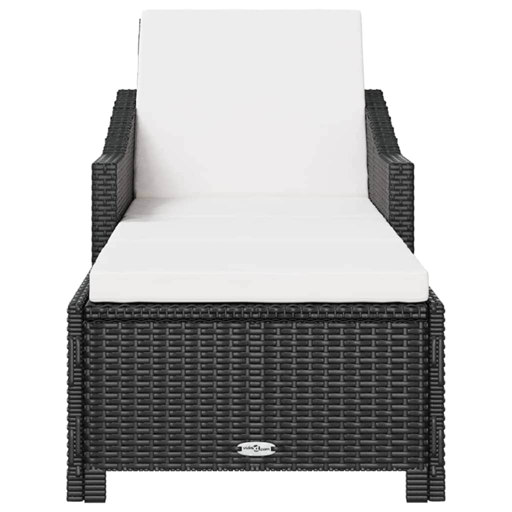 Comfortable Sun Lounger with Cream White Home Use Essentials