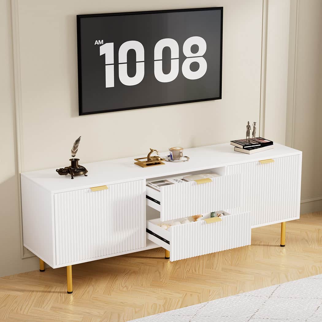 Compact 160cm Entertainment Unit  Comfortable Design Classic