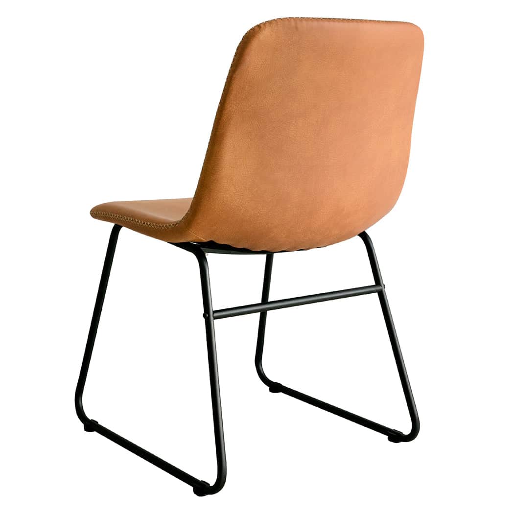 Compact 6x Dining Chairs Kitchen Table  Sleek Modern Look Classic