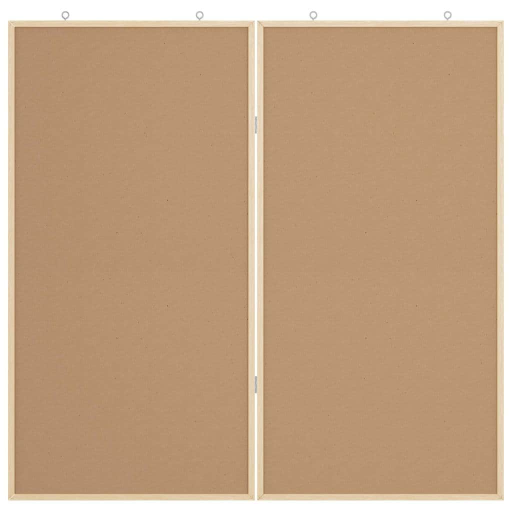 Compact Chalkboard Folding Black  Solid pine wood - Sturdy Frame