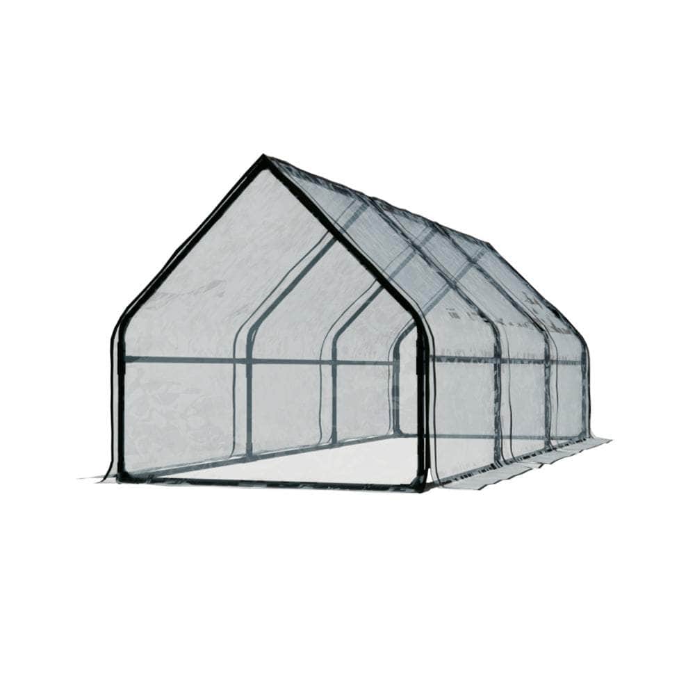 Compact Greenhouse: 270x92cm PVC Flower Garden Haven, Greenhouses & Accessories
