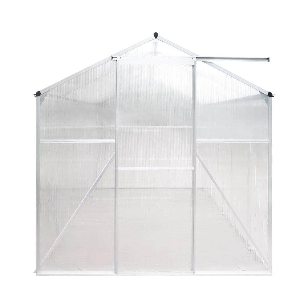 Compact Greenhouse Splendor: Polycarbonate Gem (1.9x1.9M)