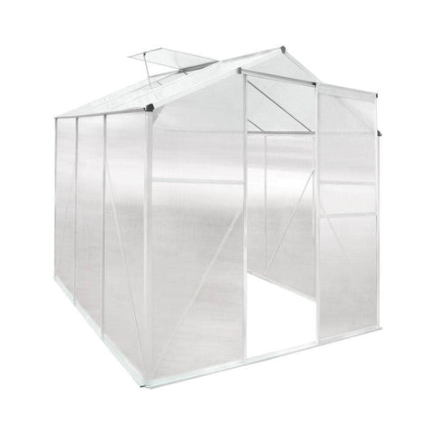 Compact Greenhouse Splendor: Polycarbonate Gem (1.9x1.9M)