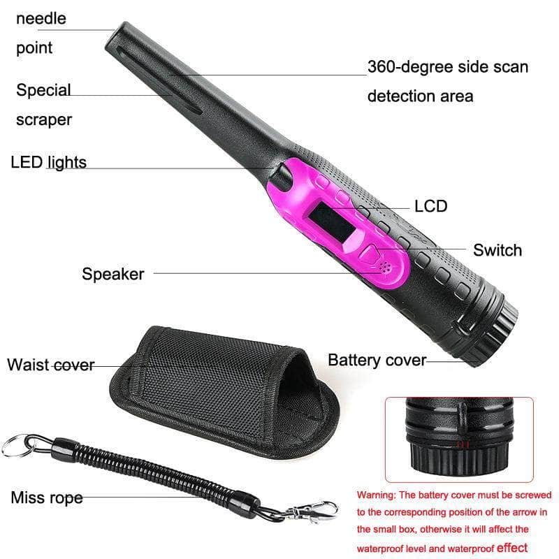 Compact Handheld Metal Detector Outdoor