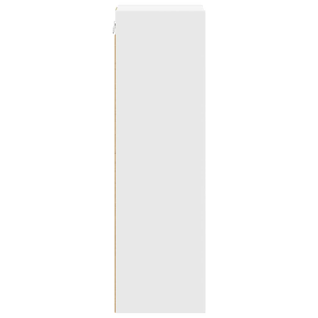 Compact Hanging Cabinet Riga White Engineered Wood - Comfortable | 2vty