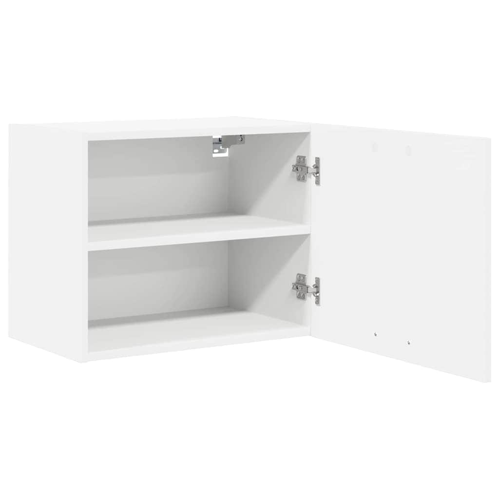 Compact Hanging Cabinet Riga White Engineered Wood - Designer Finish