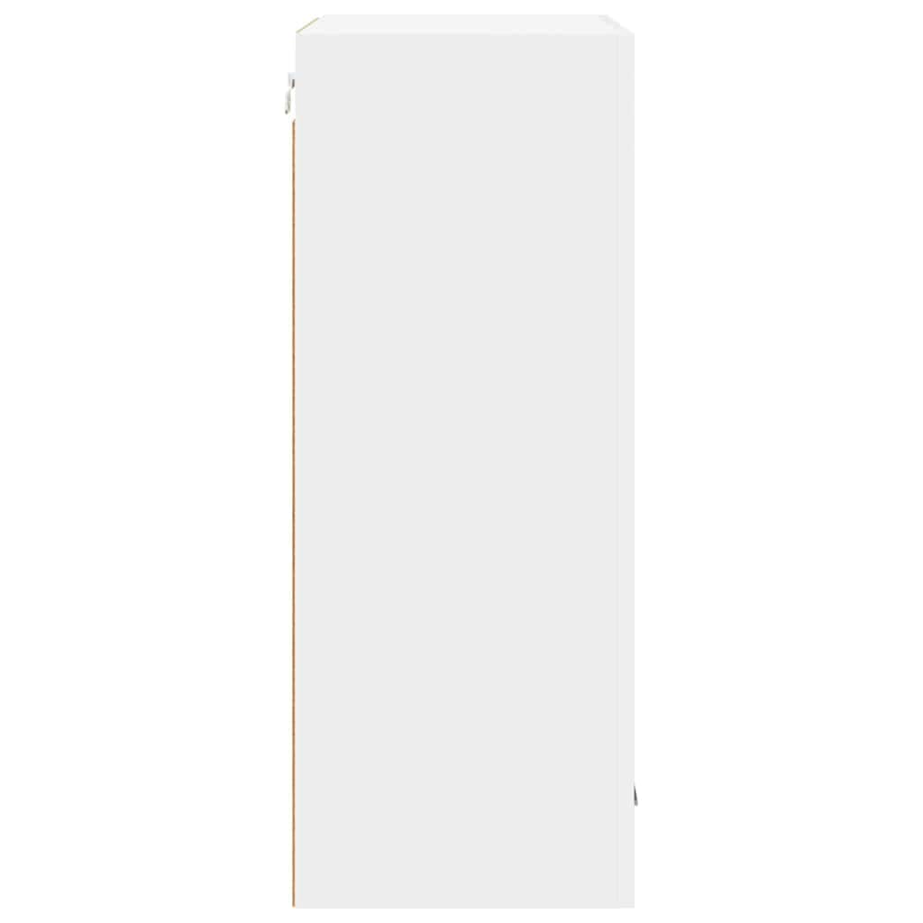 Compact Hanging Cabinet Riga White Engineered Wood - Space-Saving