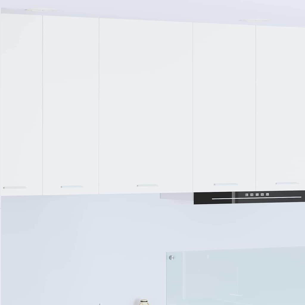 Compact Hanging Cabinet Riga White Engineered Wood - Space-Saving