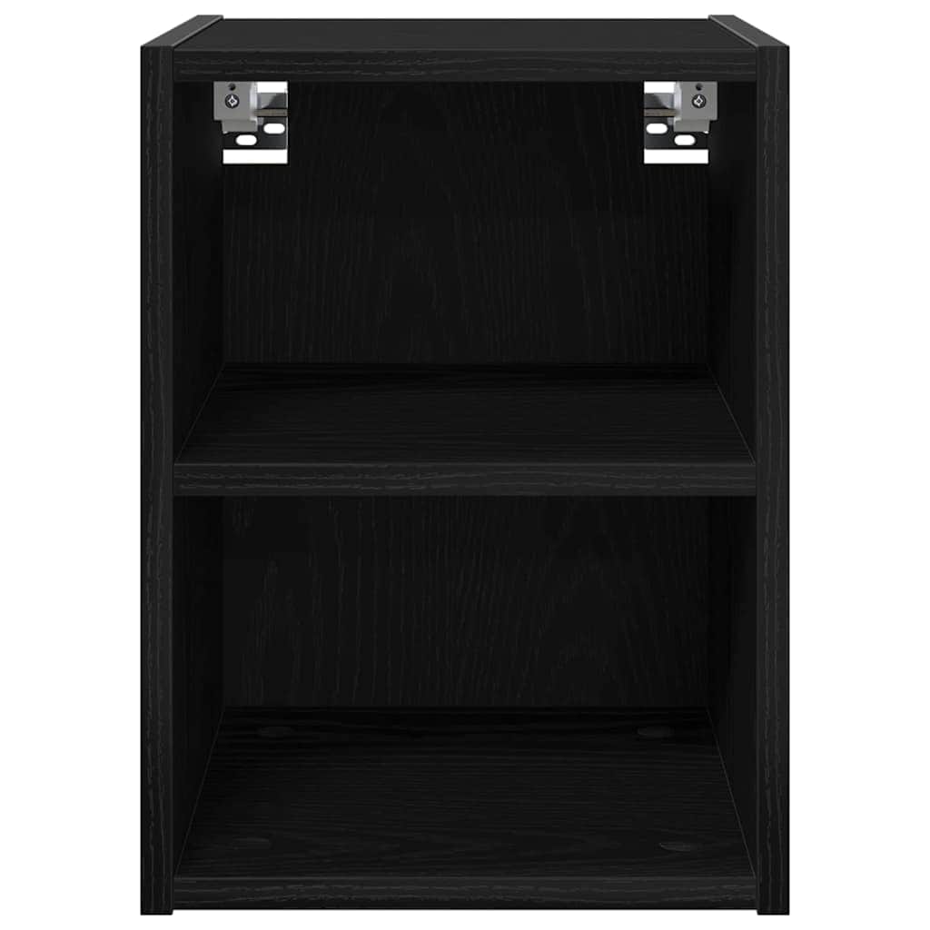 Compact Hanging Cabinet with Shelf Riga Black Oak - Space-Saving